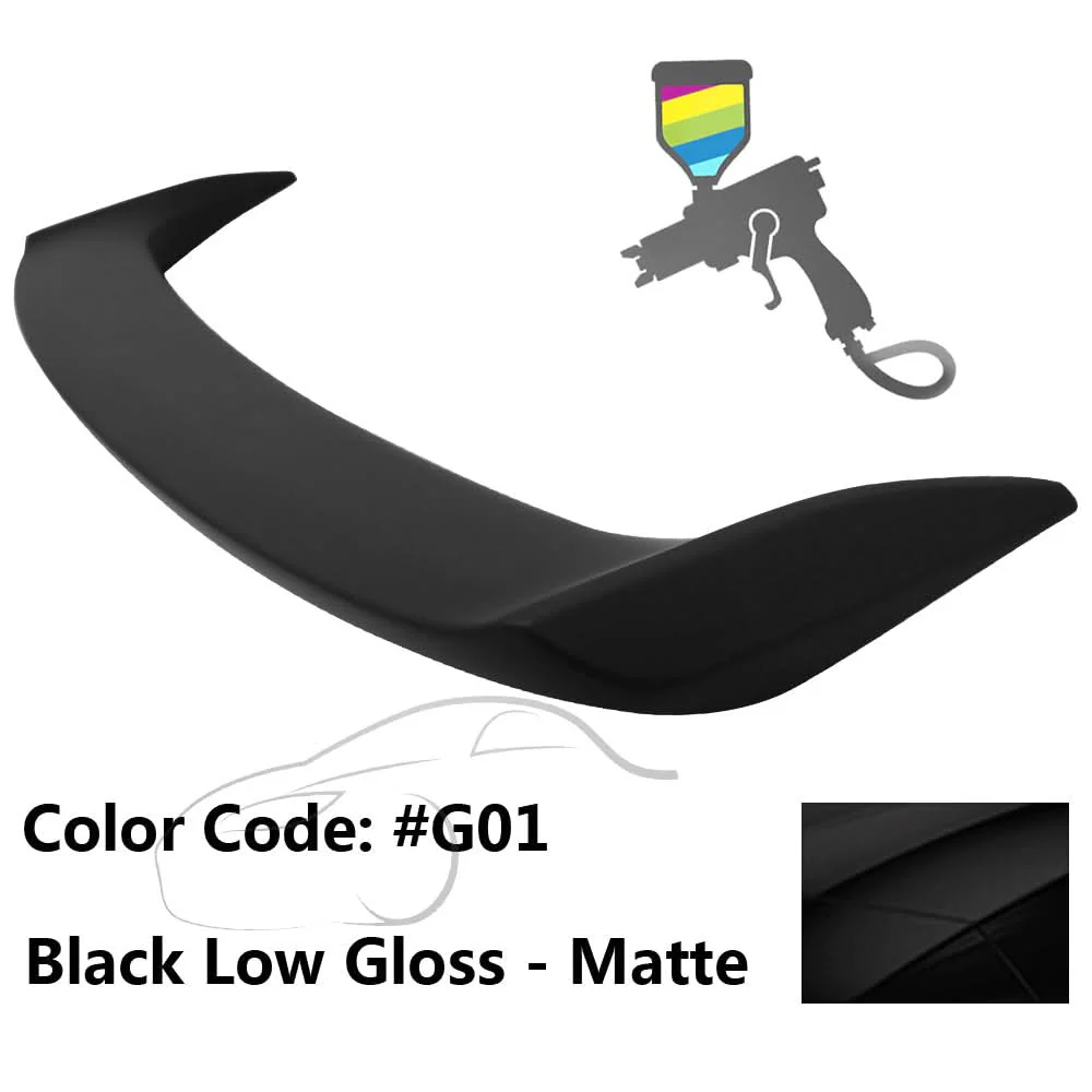 2013-2019 Nissan Sentra 4Dr Sedan Painted Trunk Spoiler ABS - Image 8