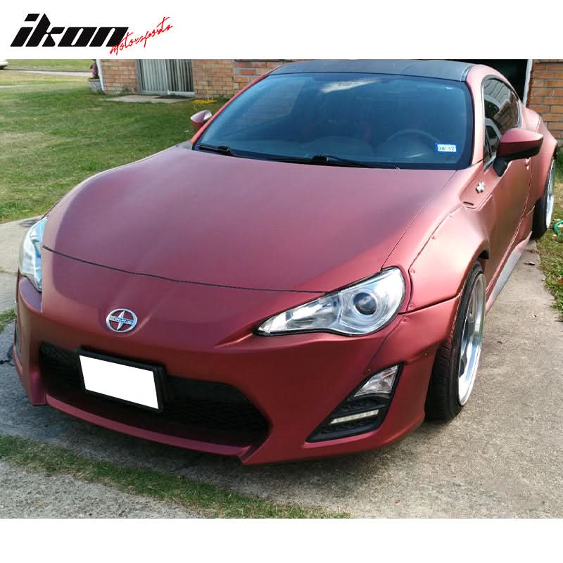 2013-2020 Scion FRS/Subaru BRZ/Toyota 86 GR Style Fender Flare 8PCS - Image 3