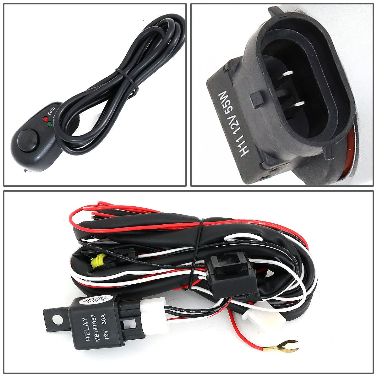 2014-2015 Chevrolet Camaro LS LT 3.6L Fog Lights with Switch & Bezel - Image 7