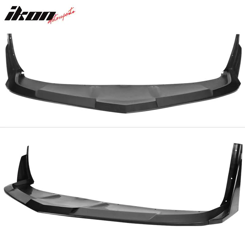 2014-2015 Chevrolet Camaro SS Front Bumper Lip Splitters Winglet PU - Image 2