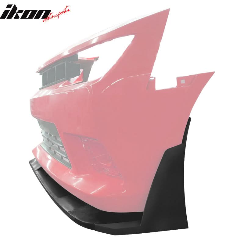 2014-2015 Chevrolet Camaro SS Front Bumper Lip Splitters Winglet PU - Image 6