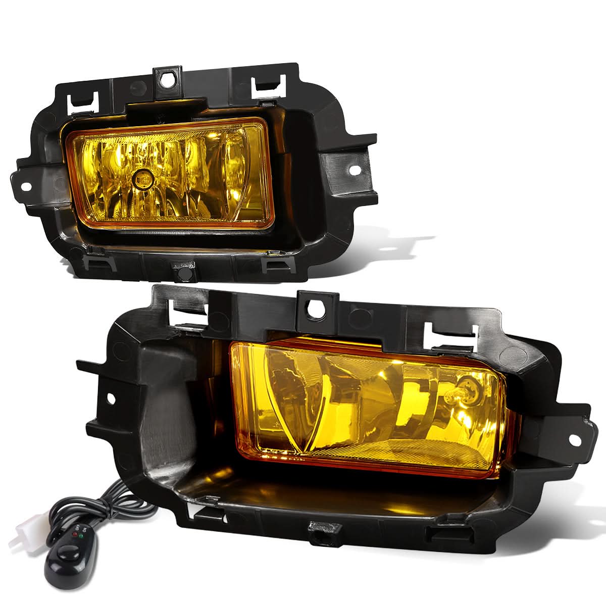 2014-2015 Chevrolet Silverado Amber Fog Lights with Switch - Image 3