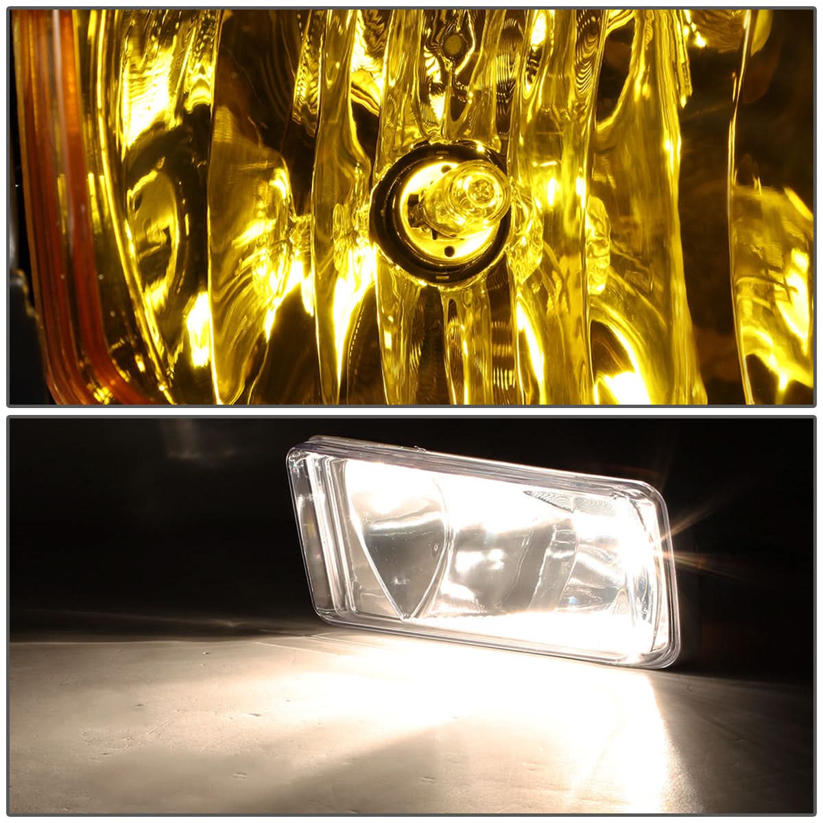 2014-2015 Chevrolet Silverado Amber Fog Lights with Switch - Image 4