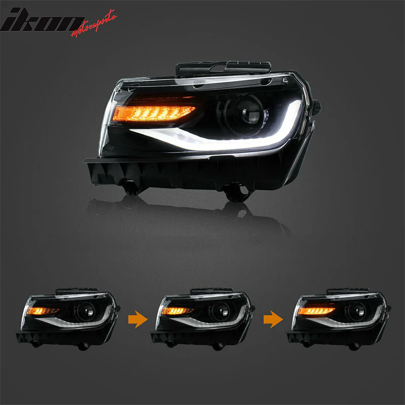 2014-2015 Chevy Camaro 1LE Style Front Bumper Cover w/ Headlights - Image 10