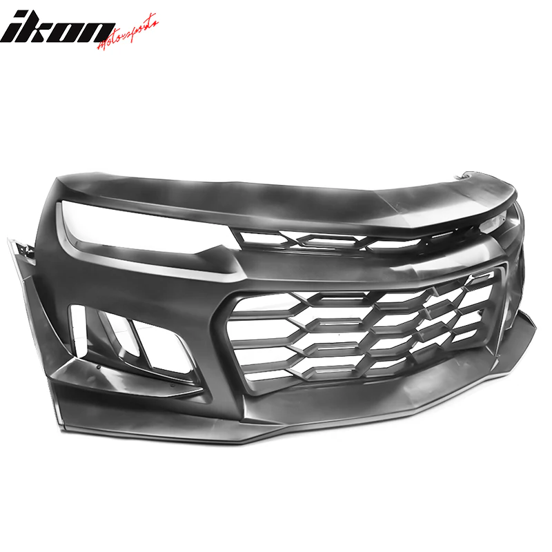 2014-2015 Chevy Camaro 1LE Style Front Bumper Cover w/ Headlights - Image 2