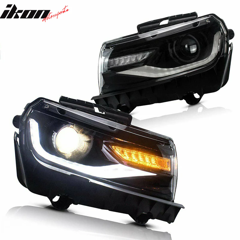 2014-2015 Chevy Camaro 1LE Style Front Bumper Cover w/ Headlights - Image 5
