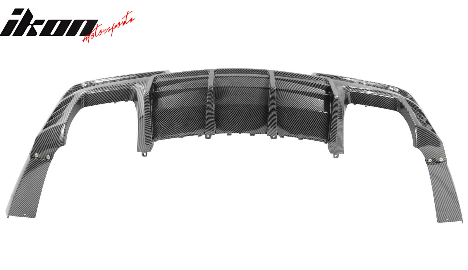 2014-2015 Chevy Camaro Black Rear Diffuser + Quad Exhaust Tips - Image 18