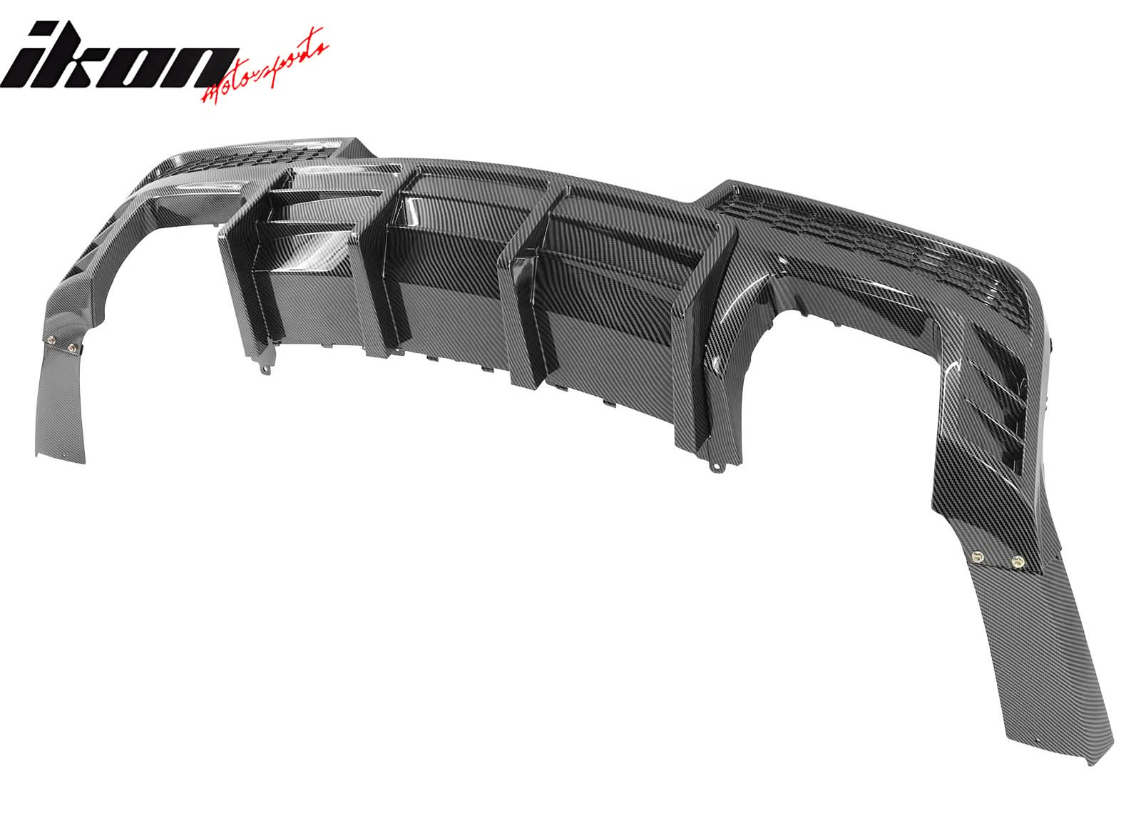 2014-2015 Chevy Camaro Black Rear Diffuser + Quad Exhaust Tips - Image 19