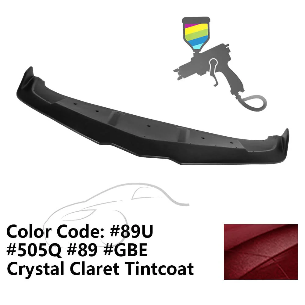 2014-2015 Chevy Camaro SS Ikon Style Front Bumper Lip Painted PP - Image 14