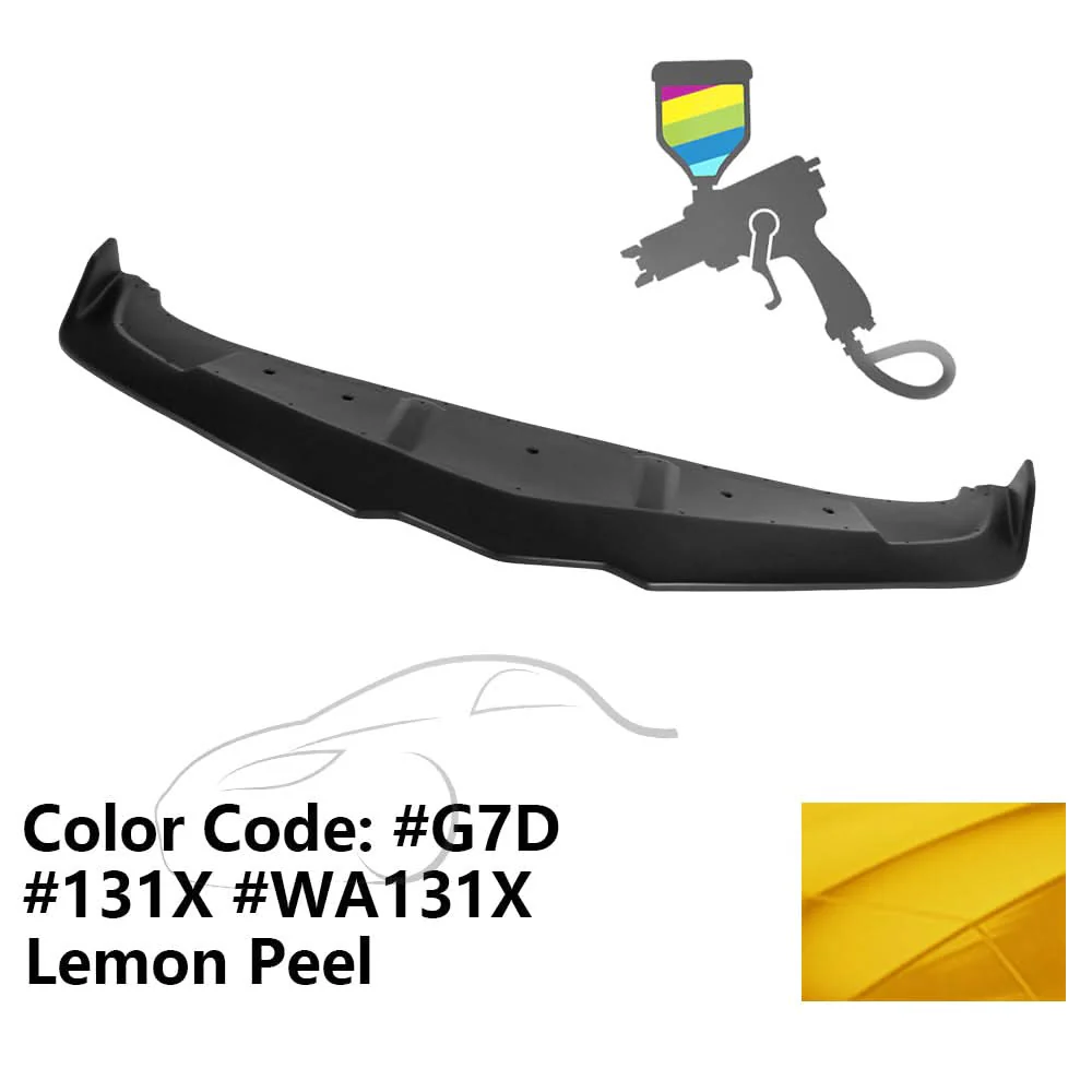 2014-2015 Chevy Camaro SS Ikon Style Front Bumper Lip Painted PP - Image 8