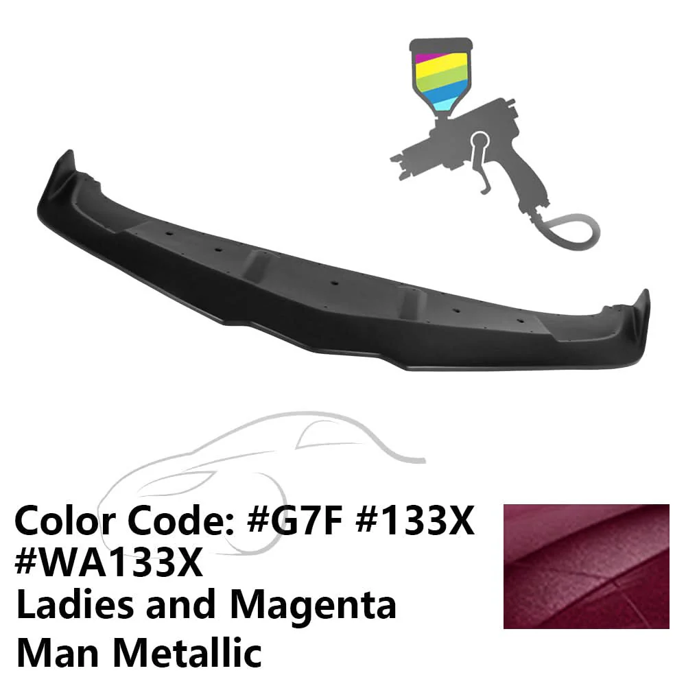 2014-2015 Chevy Camaro SS Ikon Style Front Bumper Lip Painted PP - Image 9