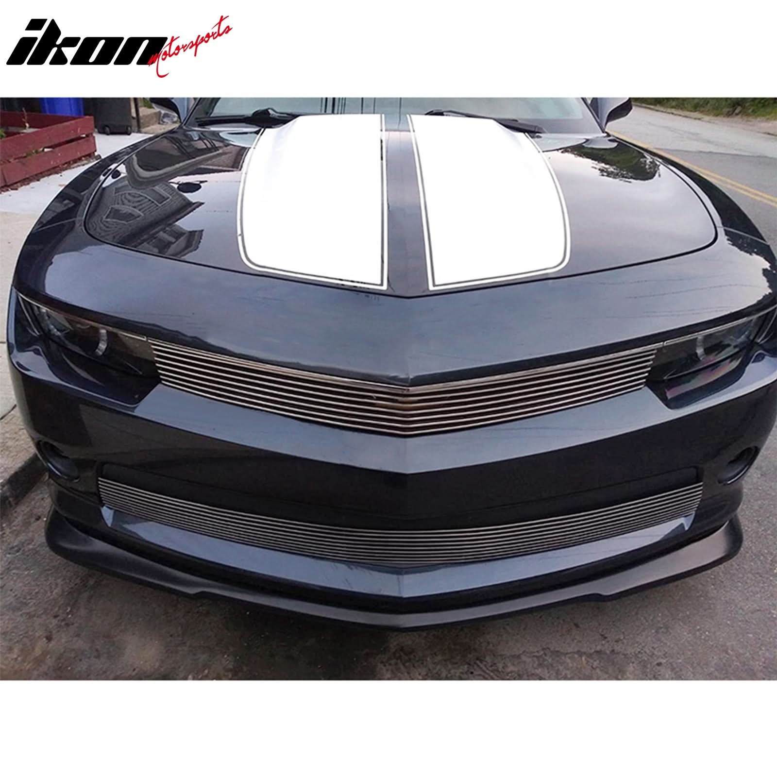 2014-2015 Chevy Camaro V6 LT LS GFX Front Bumper Lip Splitter - Image 3