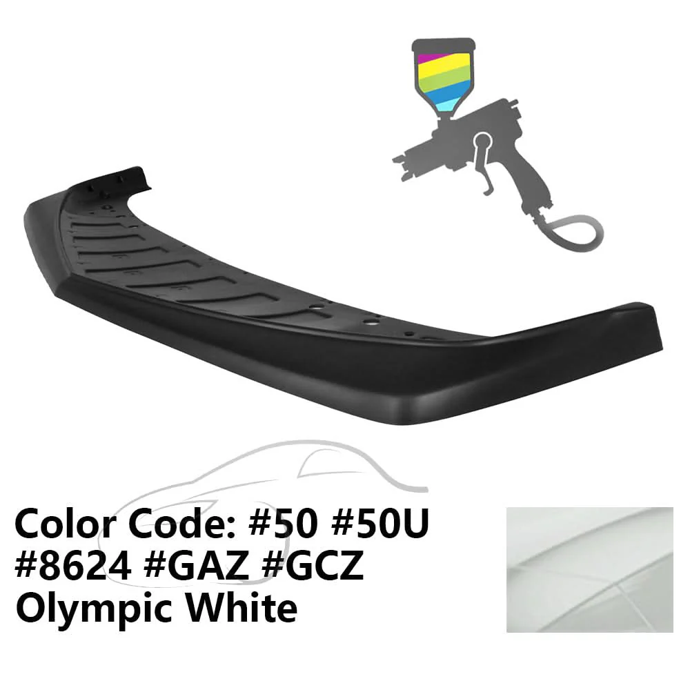 2014-2015 Chevy Camaro Z28 Style Front Bumper Lip Painted PP Spoiler - Image 15
