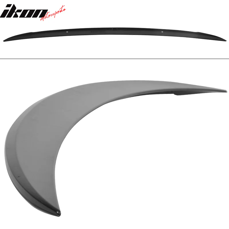 2014-2015Â Kia Optima K5 Sedan V2 Flush Mount Black Trunk Spoiler ABS - Image 4
