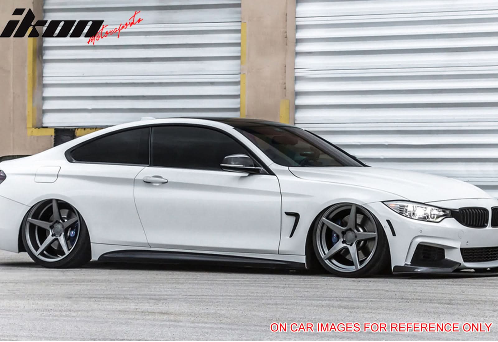 2014-2016 BMW 4-Series F32 F33 F36 Matte Black Side Fender Air Vent - Image 3