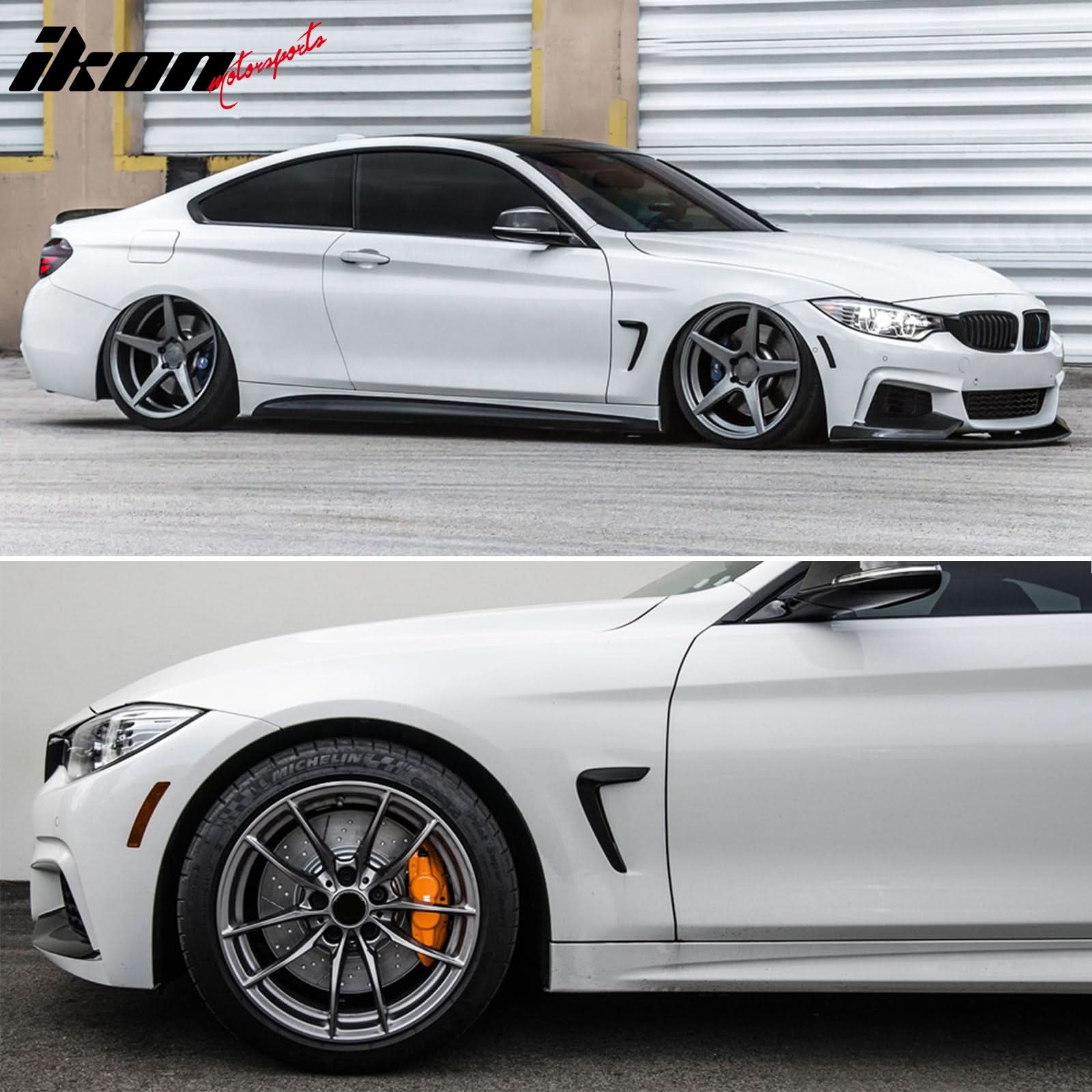 2014-2016 BMW 4-Series F32 F33 F36 Painted #475 Side Fender Air Vent - Image 2