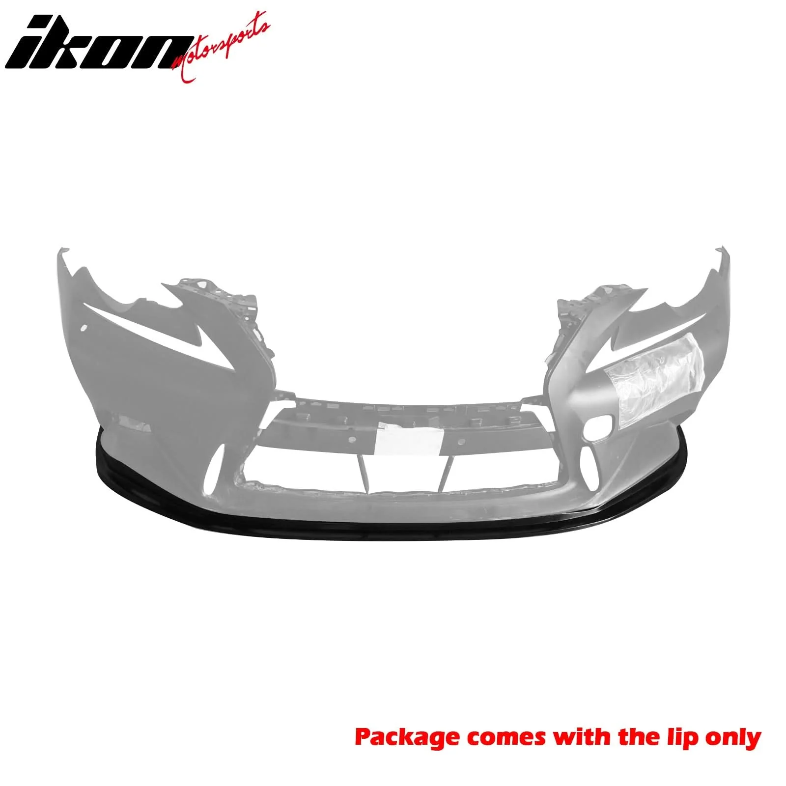 2014-2016 Lexus IS250 IS350 F-Sport MDA Style Front Lip Splitter - PU - Image 5