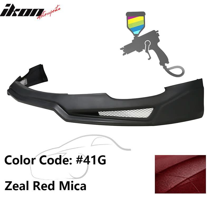 2014-2016 Mazda 3 V3 Style Painted Front Bumper Lip Spoiler PP - Image 10