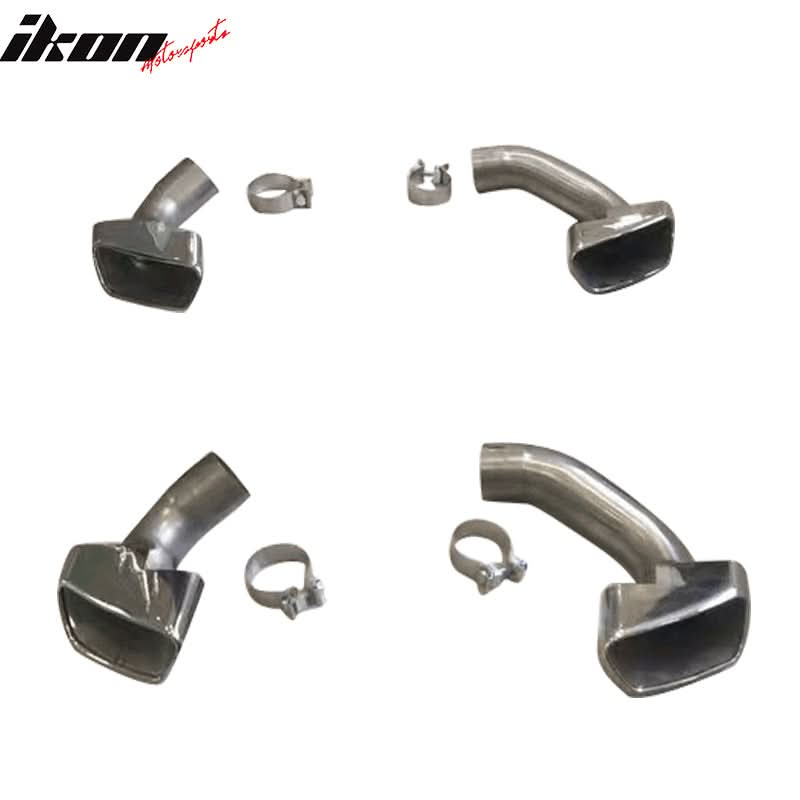 2014-2017 BMW F15 X5 Base MP Style Front + Rear Kits + Muffler Tips - Image 11