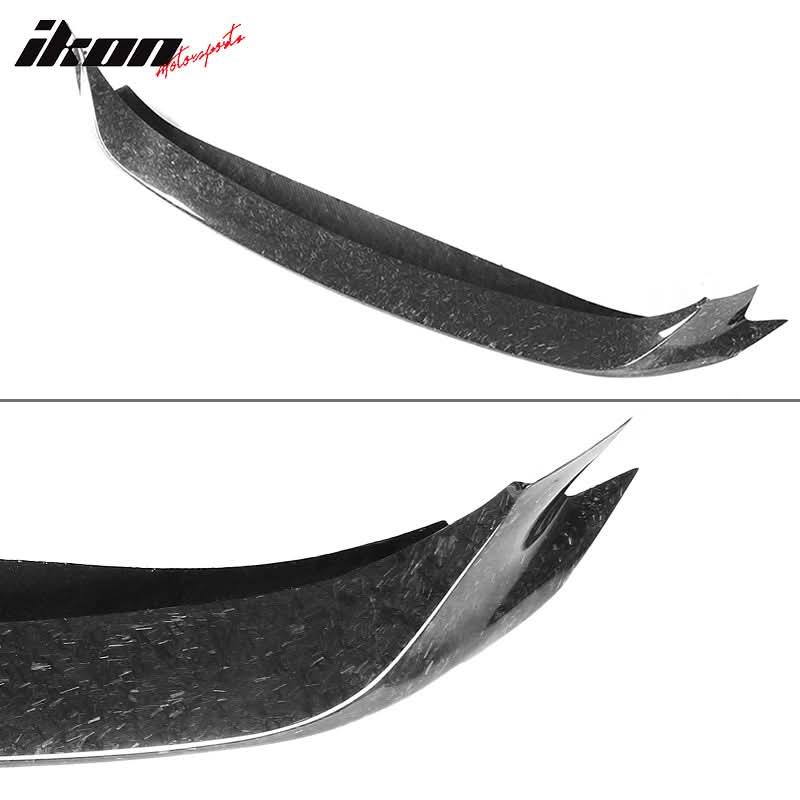 2014-2017 Maserati Ghibli M156 JC Front Bumper Lip Forged Carbon Fiber - Image 3
