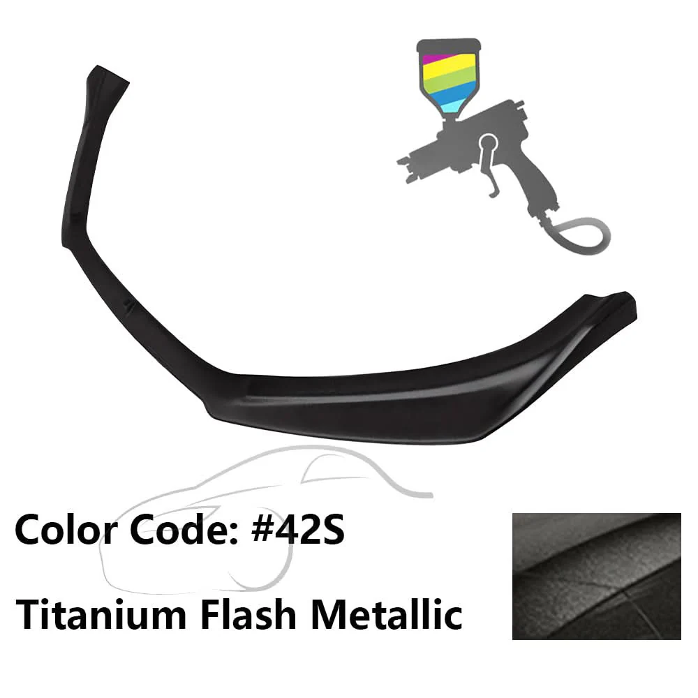 2014-2017 Mazda 3 V2 Style Front Bumper Lip PP - Image 6