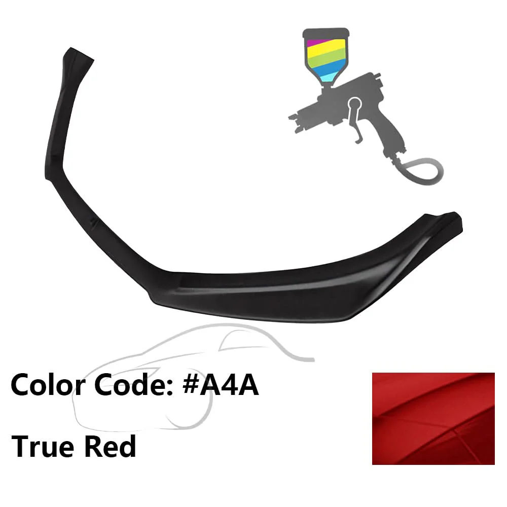 2014-2017 Mazda 3 V2 Style Front Bumper Lip PP - Image 7