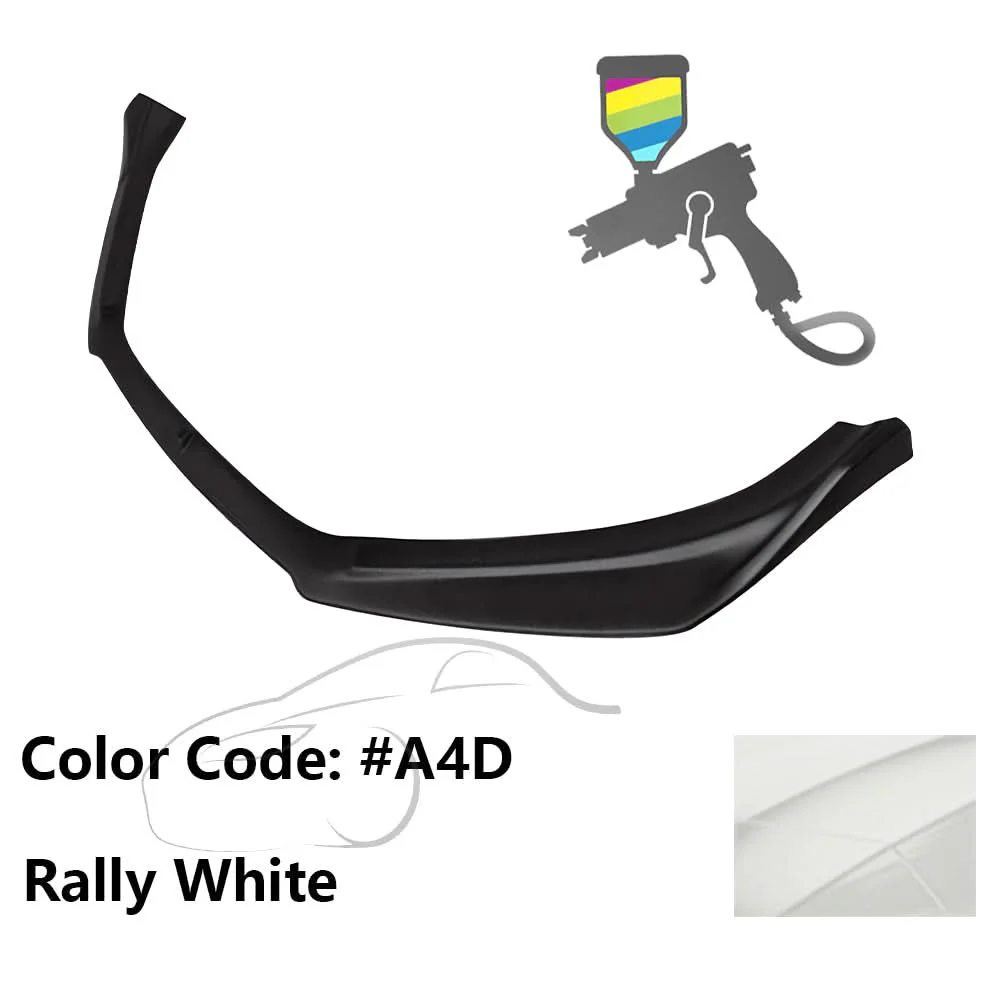 2014-2017 Mazda 3 V2 Style Front Bumper Lip PP - Image 8
