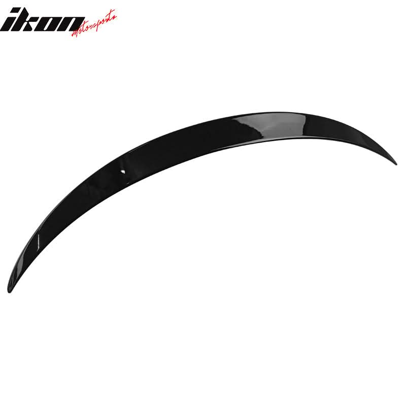 2014-2018 Benz W117 CLA AMG Style Painted #040 Black Trunk Spoiler - Image 3