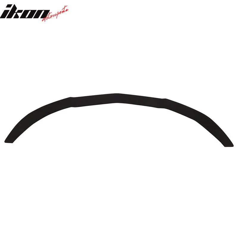 2014-2018 Mercedes-Benz C117 CLA Class Front Bumper Lip Matte Black - Image 4