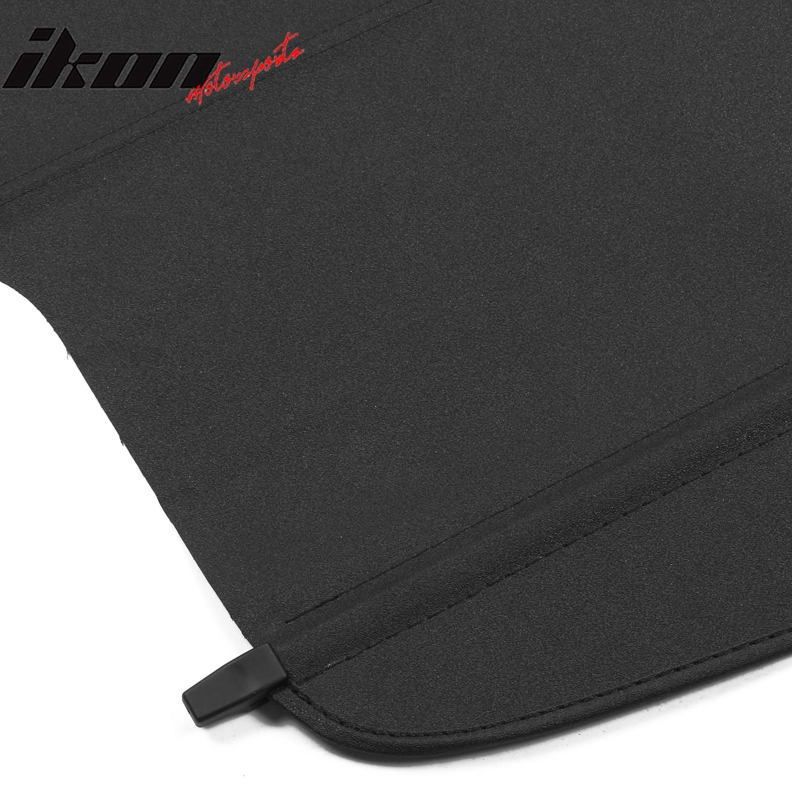 2014-2018 Subaru Forester 4DR Black Rear Cargo Cover PVC Aluminum Rod - Image 8