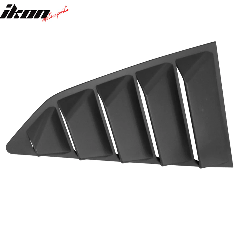 2014-2019 Chevy Corvette C7 Classic Style Side Rear Window Louvers ABS - Image 6