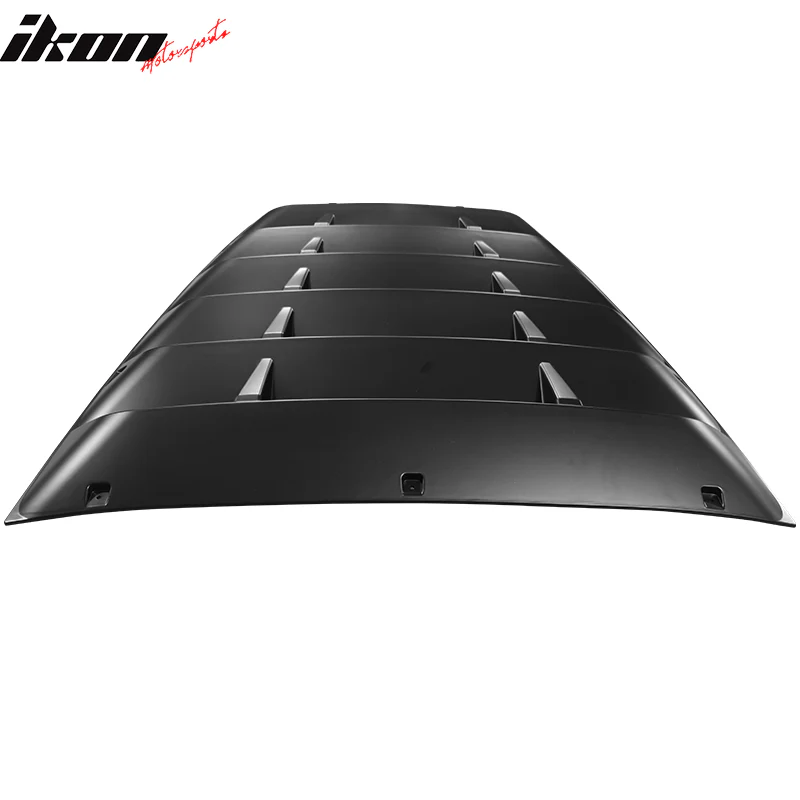 2014-2019 Chevy Corvette C7 Classic Style Side Rear Window Louvers ABS - Image 9