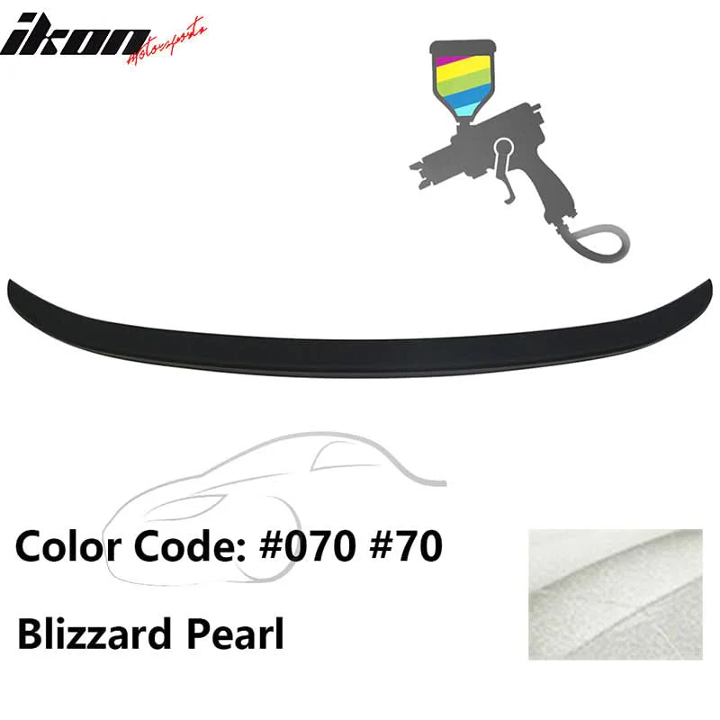 2014-2019 Toyota Corolla OE Style Rear Trunk Spoiler Wing Lip ABS - Image 11