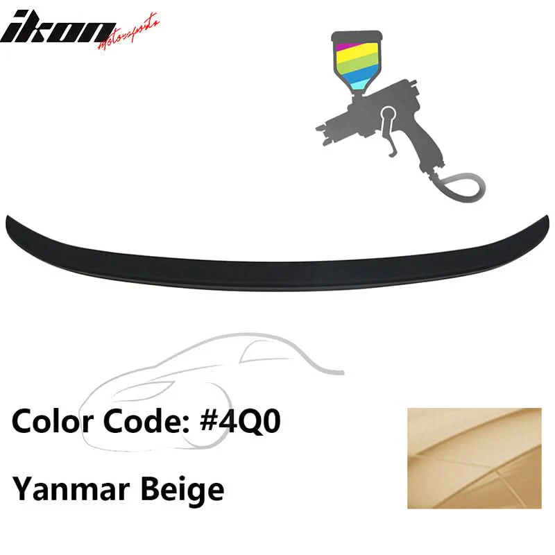 2014-2019 Toyota Corolla OE Style Rear Trunk Spoiler Wing Lip ABS - Image 27