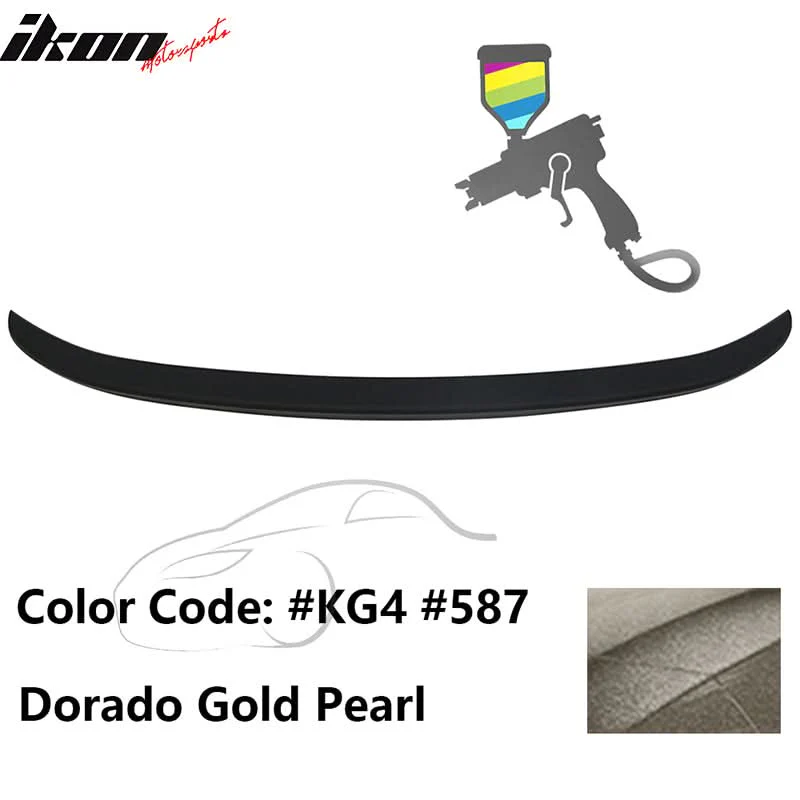 2014-2019 Toyota Corolla OE Style Rear Trunk Spoiler Wing Lip ABS - Image 33