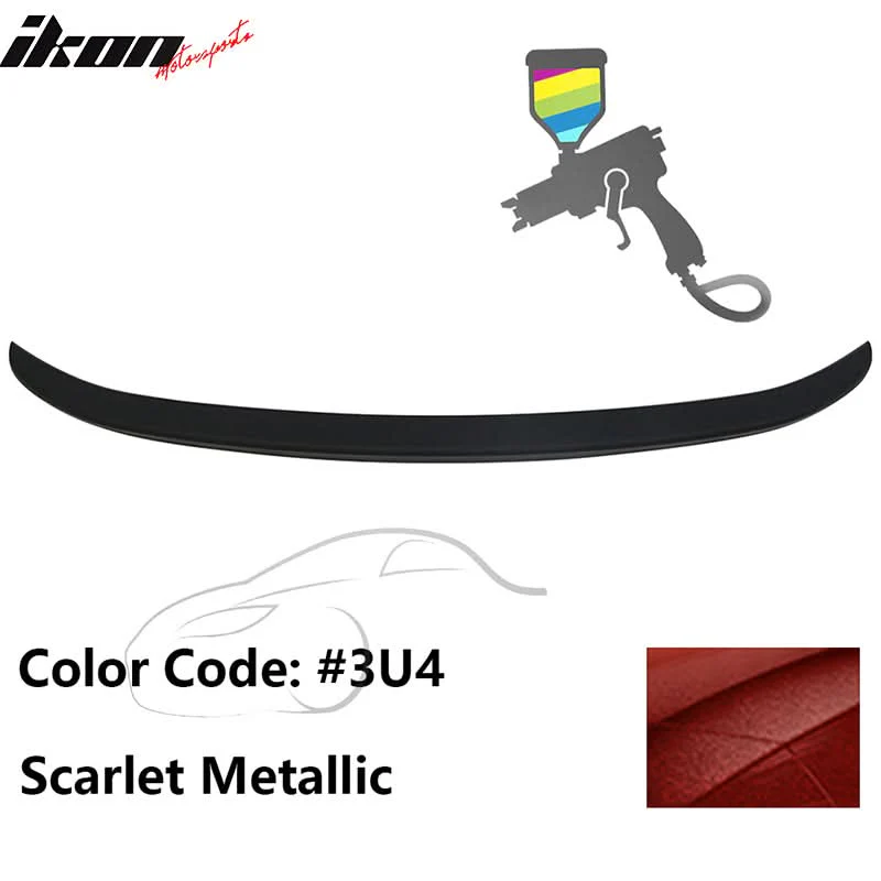 2014-2019 Toyota Corolla OE Style Rear Trunk Spoiler Wing Lip ABS - Image 58