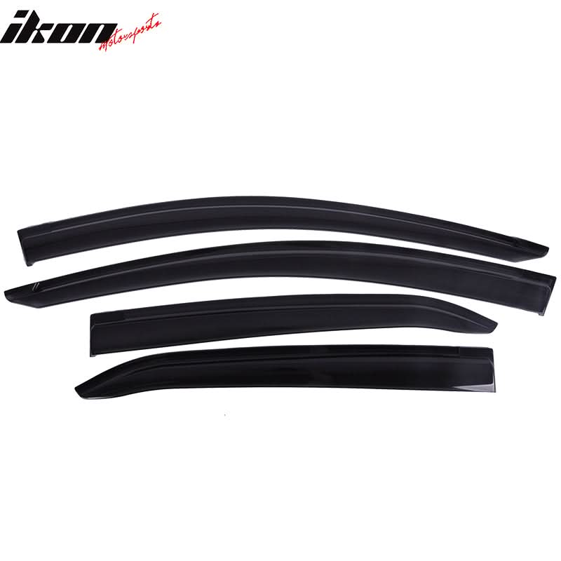 2014-2019 Toyota Corolla Slim Style Window Visors Acrylic - Image 2