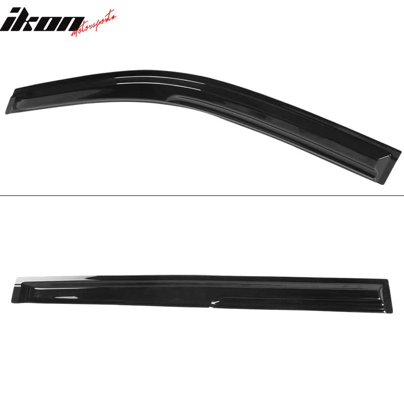 2014-2019 Toyota Highlander Acrylic 4PC Window Visors Tape On Guard - Image 13