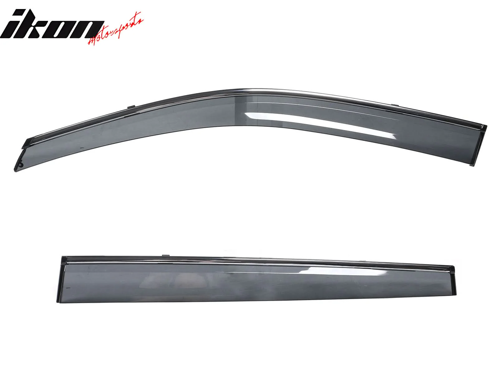 2014-2019 Toyota Highlander Acrylic 4PC Window Visors Tape On Guard - Image 17