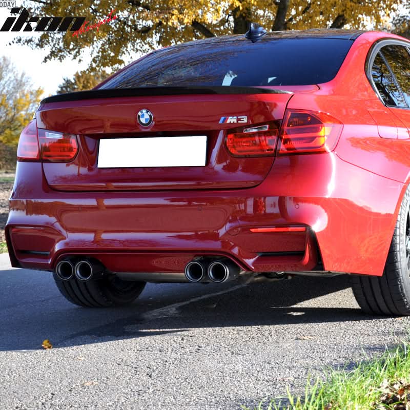 2014-2019Â BMW F80 M3 Sedan OE Factory Trunk Spoiler Wing CF - Image 2