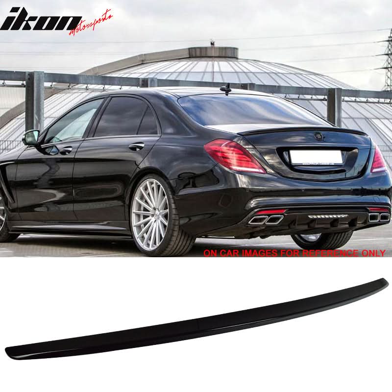 2014-2020 Benz W222 S Class 4Door OE Style Trunk Spoiler ABS - Image 7