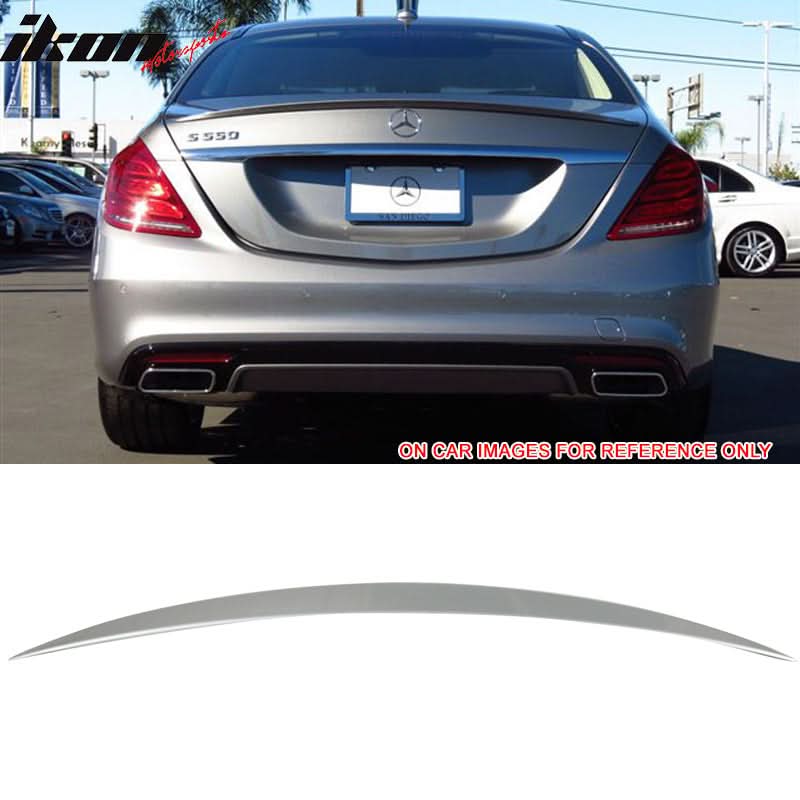 2014-2020 Benz W222 S Class 4Door OE Style Trunk Spoiler ABS - Image 8
