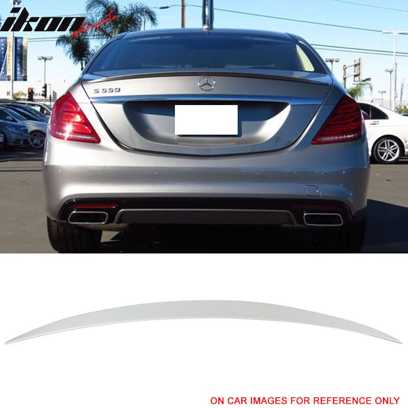 2014-2020 Benz W222 S Class 4Door OE Style Trunk Spoiler ABS - Image 9