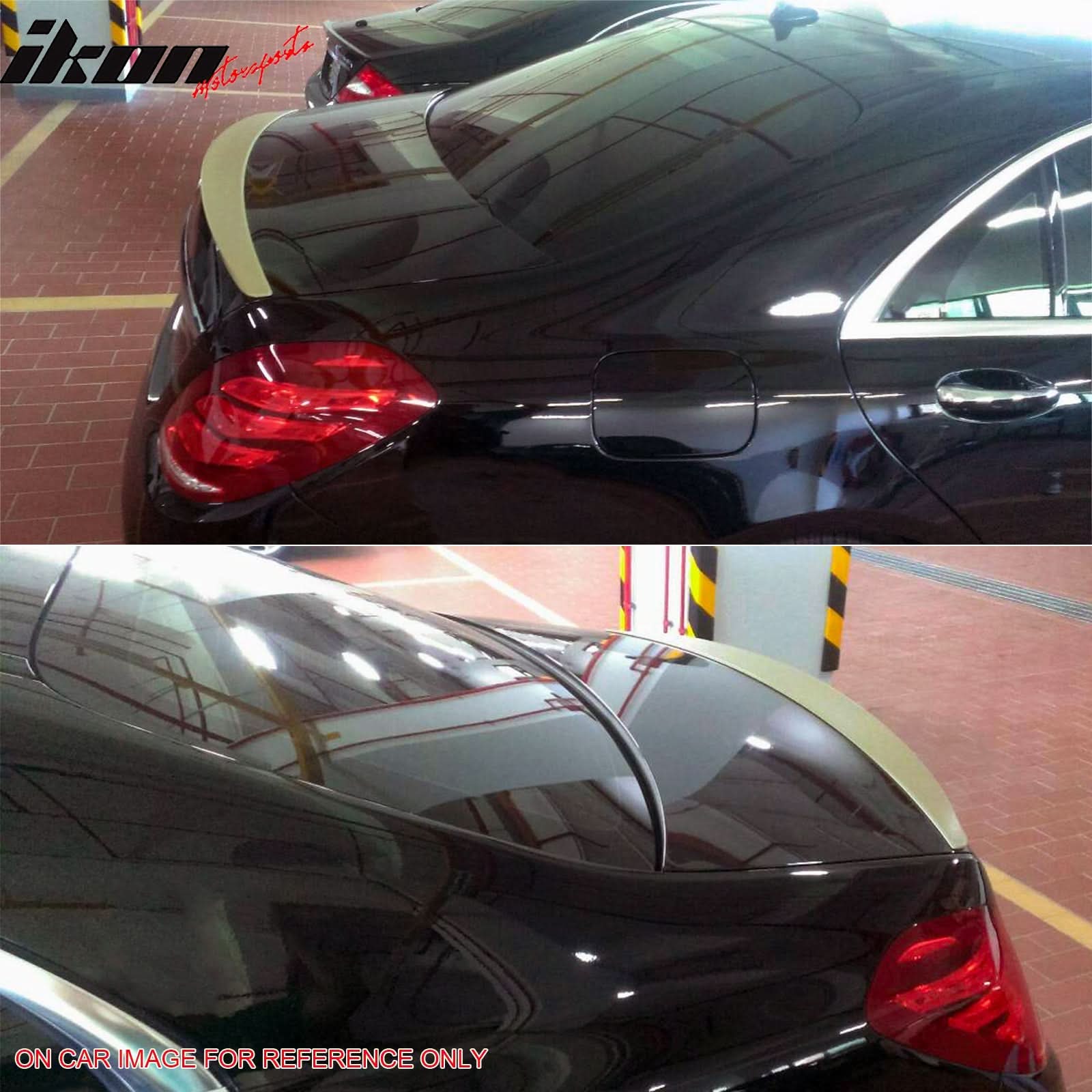 2014-2020 Benz W222 S-Class 4Dr OE Style Painted #Black Trunk Spoiler - Image 3