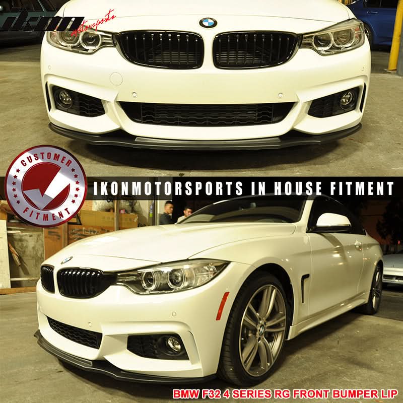 2014-2020 BMW F32 F33 F36 4-Series MSports RG Front Bumper Lip Spoiler - Image 2