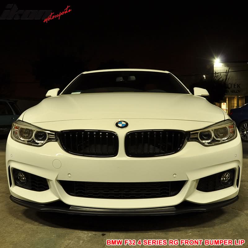 2014-2020 BMW F32 F33 F36 4-Series MSports RG Front Bumper Lip Spoiler - Image 3