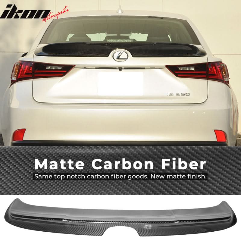 2014-2020 Lexus IS250 IS300 IS350 XE30 Sedan CF Trunk Spoiler Wing - Image 6