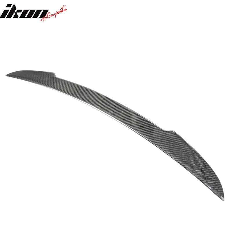 2014-2020 Lexus IS250 IS350 4Dr Ikon Style Carbon Fiber Trunk Spoiler - Image 2