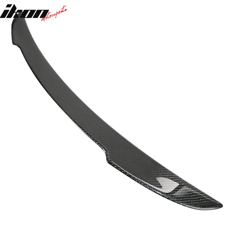 2014-2020 Lexus IS250 IS350 4Dr Ikon Style Carbon Fiber Trunk Spoiler - Image 3