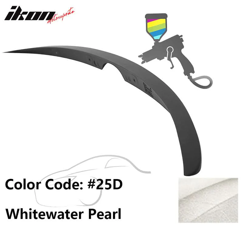 2014-2021 Mazda 6 Sedan Flush mount Painted Trunk Spoiler ABS - Image 8